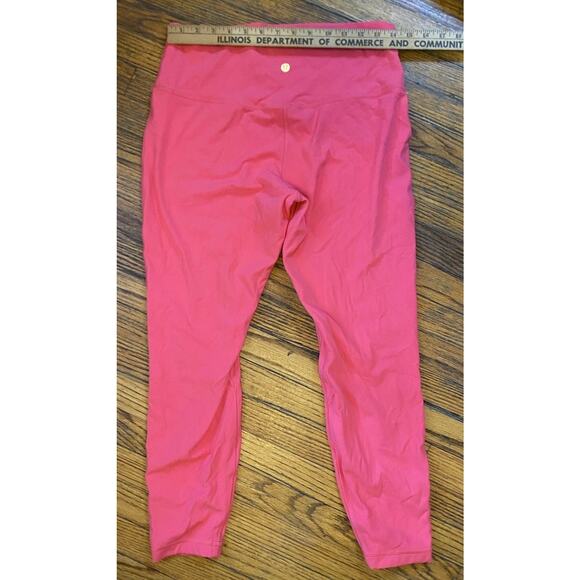 Lululemon Align High Rise Leggings Pants Women’s 12 Pink Buttery Soft 106259 - Picture 2 of 9